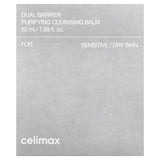 Celimax, Baume nettoyant et purifiant à double barrière, Pour peaux sensibles/sèches, 50 ml
