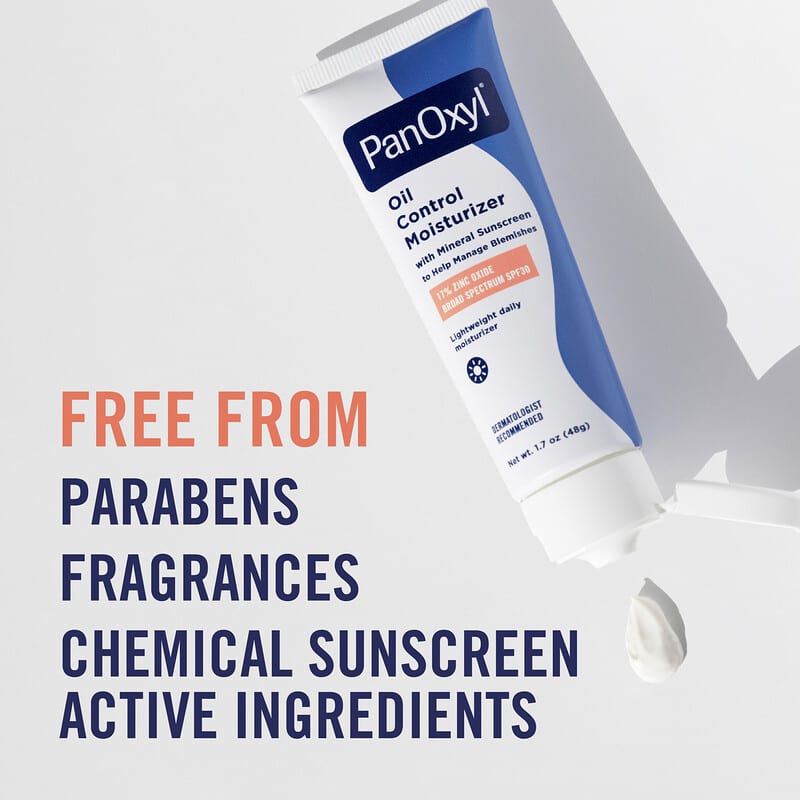 PanOxyl, Hydratant contre l'excès de sébum, FPS 30, 48 g