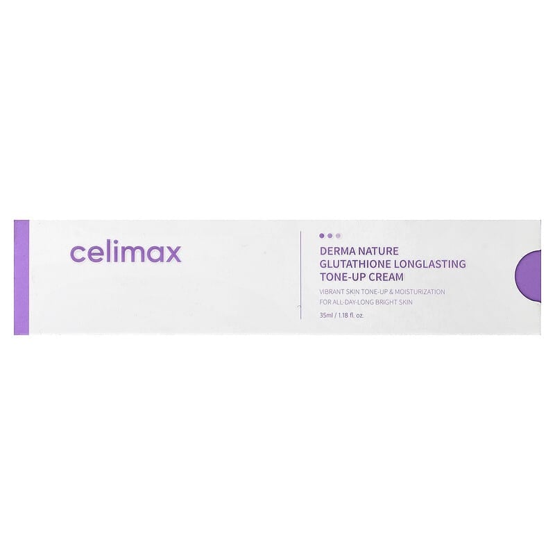 Celimax, Derma Nature, Crème tonifiante longue durée au glutathion, 35 ml