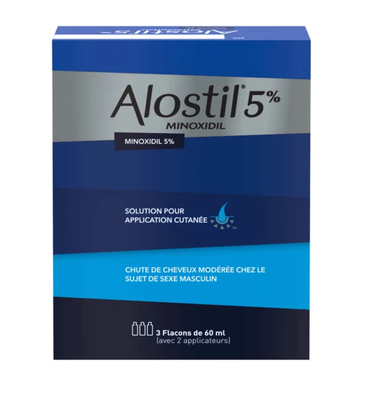 Minoxidil Alostil 5 % solution + 1 Dermaroller