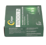 Minoxidil 5% Cooper solution alopécie + 1 Dermaroller