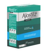 Minoxidil Alostil 2 % solution Repousse rapide des Cheveux et Barbe 3x60ml + 1 Dermaroller