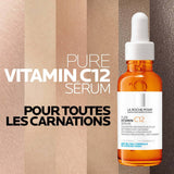 La roche posay Pure Vitamin C12 Sérum, Anti-Âge & Éclat – 30 ml