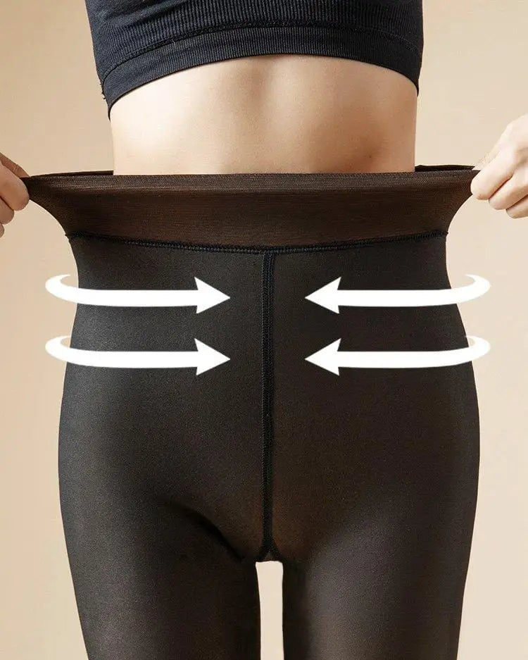 Collant Polaire Transparent