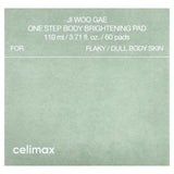 Celimax, Ji Woo Gae, Disque illuminateur pour le corps en une seule étape, 60 disques, 110 ml