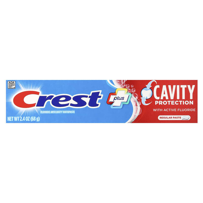 Crest, Dentifrice anticaries au fluorure, Protection contre les caries, Normal, 68 g