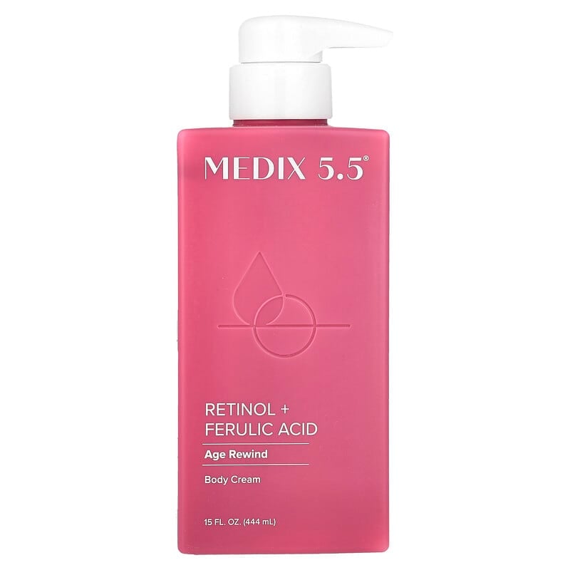 Medix 5.5, Crème corps, Rétinol + Acide férulique, 444 ml
