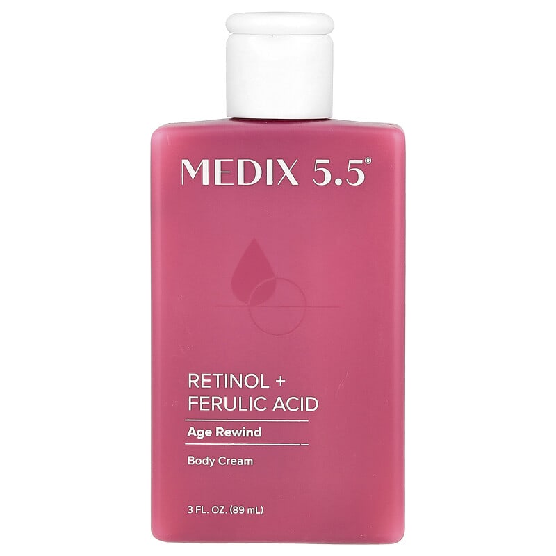 Medix 5.5, Crème pour le corps, Anti-âge, Rétinol et acide férulique, 89 ml