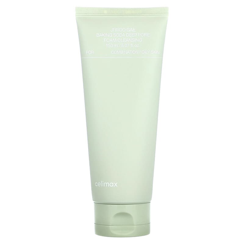 Celimax, Ji Woo Gae, Mousse nettoyante pour les pores au bicarbonate de soude, Peaux mixtes/grasses, 150 ml