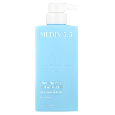 Medix 5.5, Crème pour le corps, Nicotinamide + beurre de karité, 444 ml